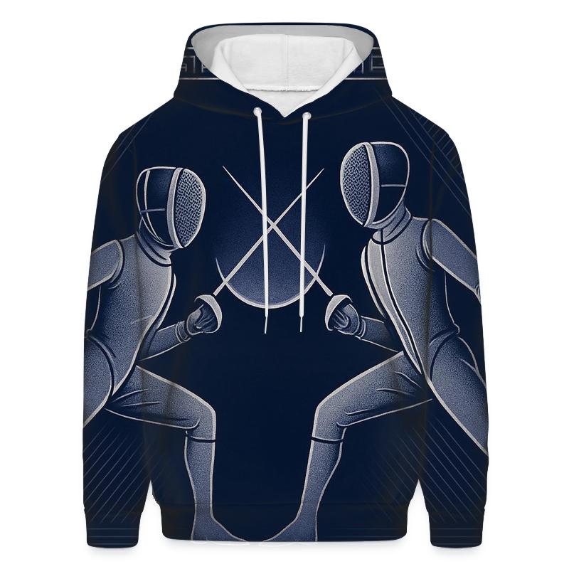 Fencing Moonlit Parry Lines designer hoodies