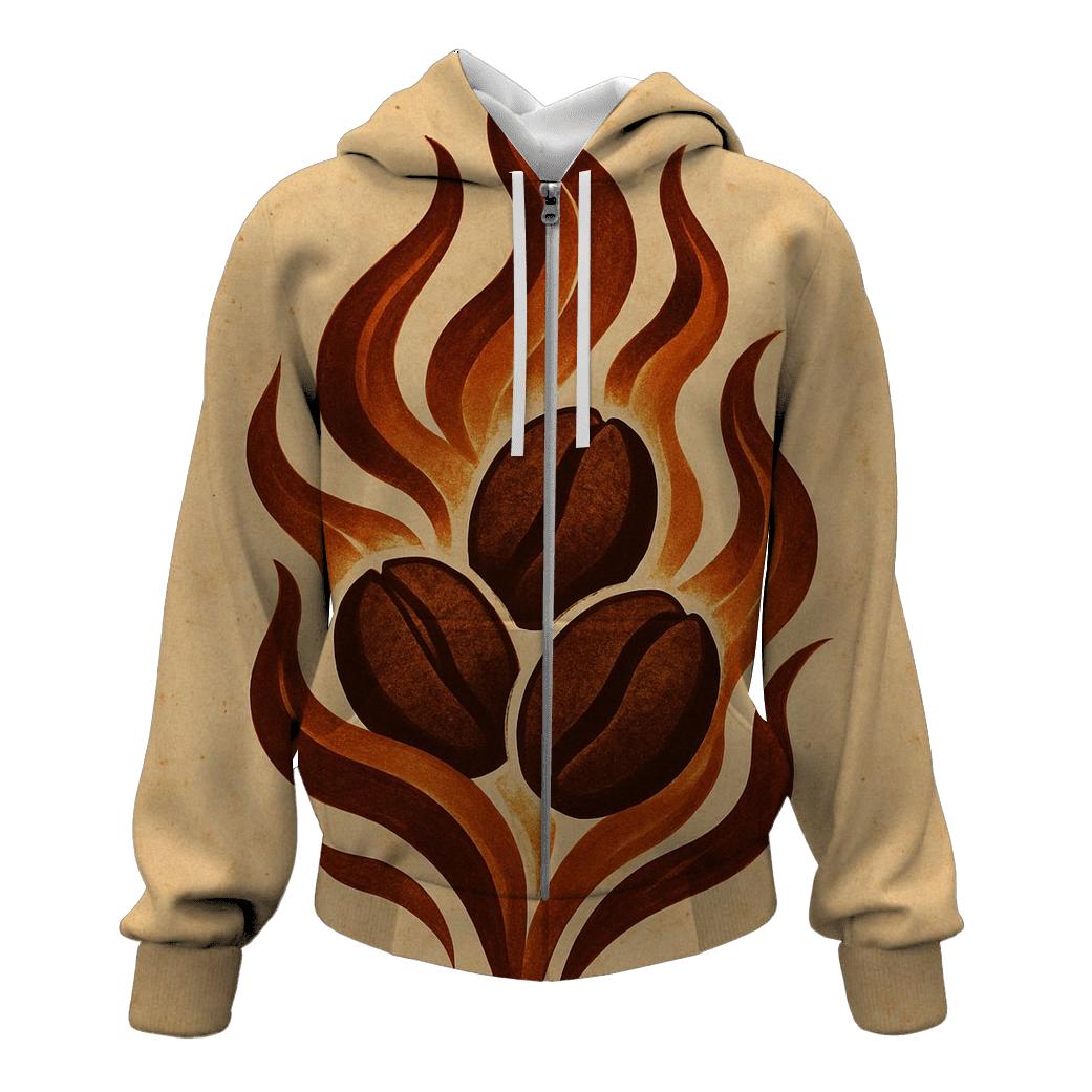 Roast Flame Ribbons premium hoodies