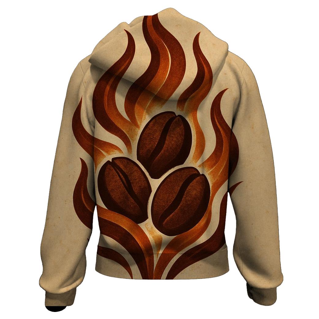 Roast Flame Ribbons premium hoodies