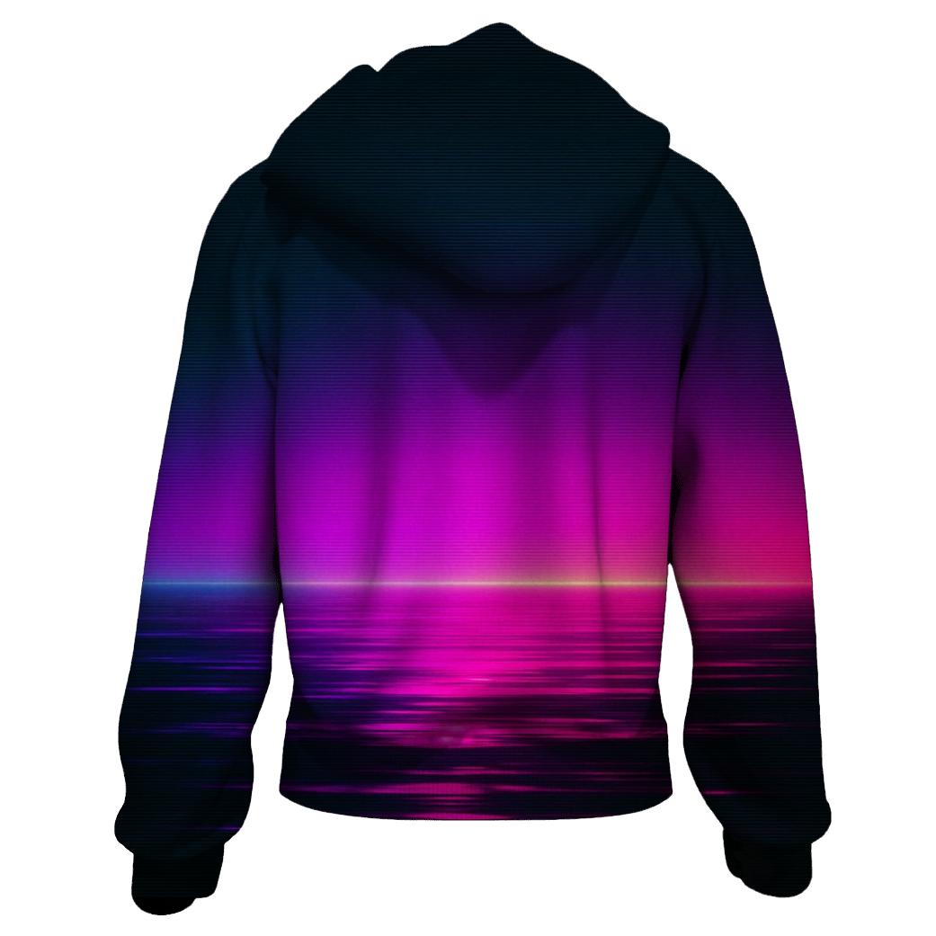 Neon Harbor Afterglow hoodie trends