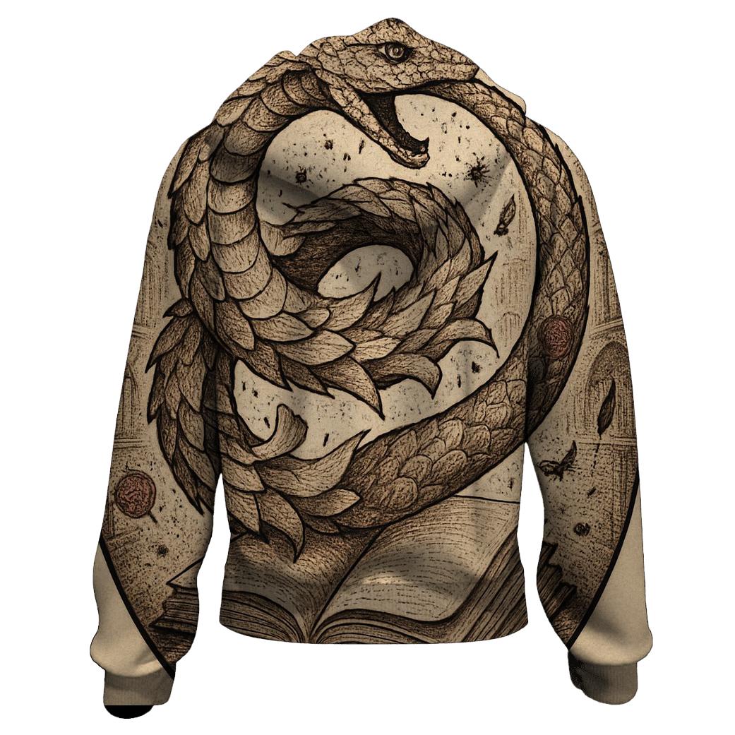 Ouroboros Library Of Rewritten Pages hoodie styles