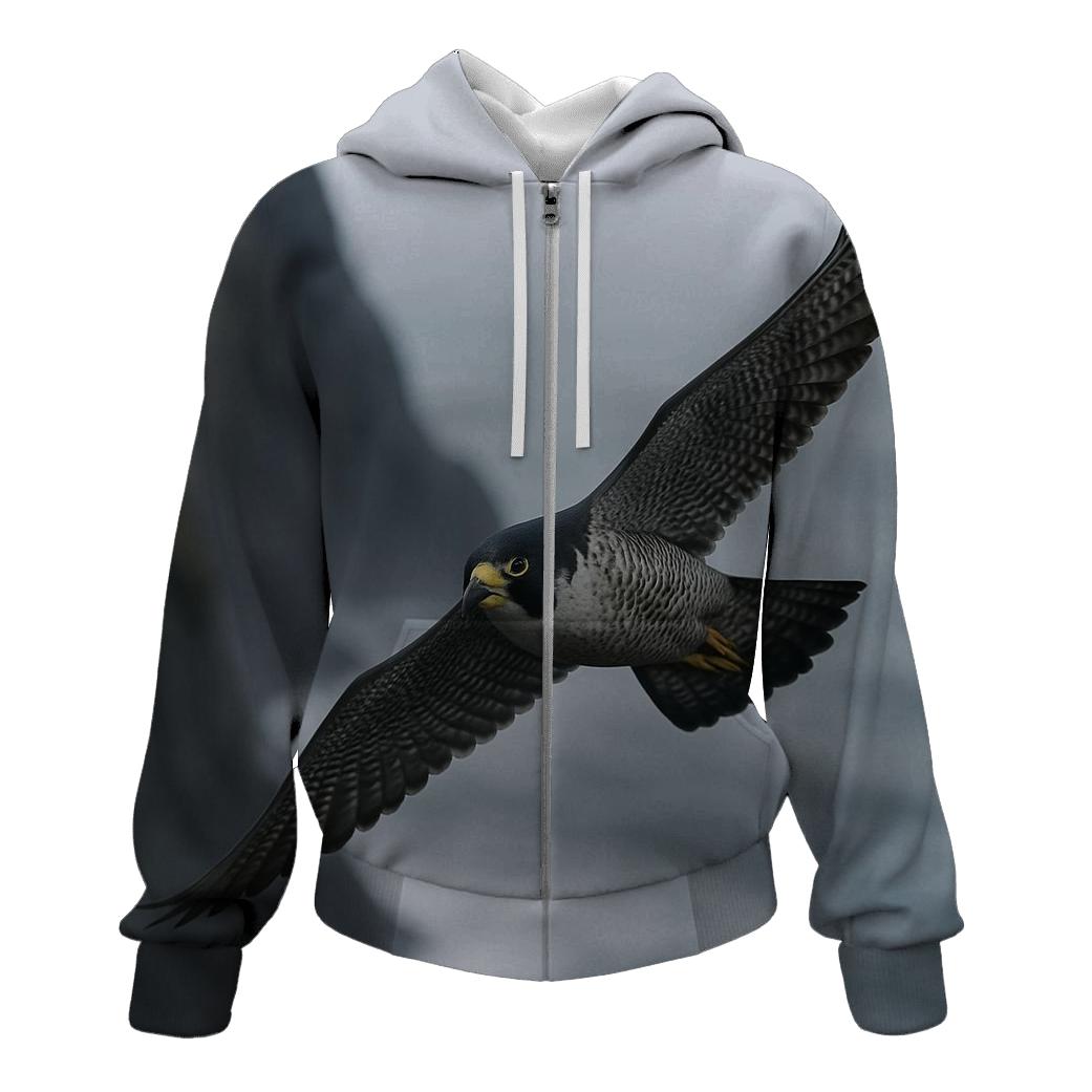 Cliff Draft Peregrine Falcon premium hoodies