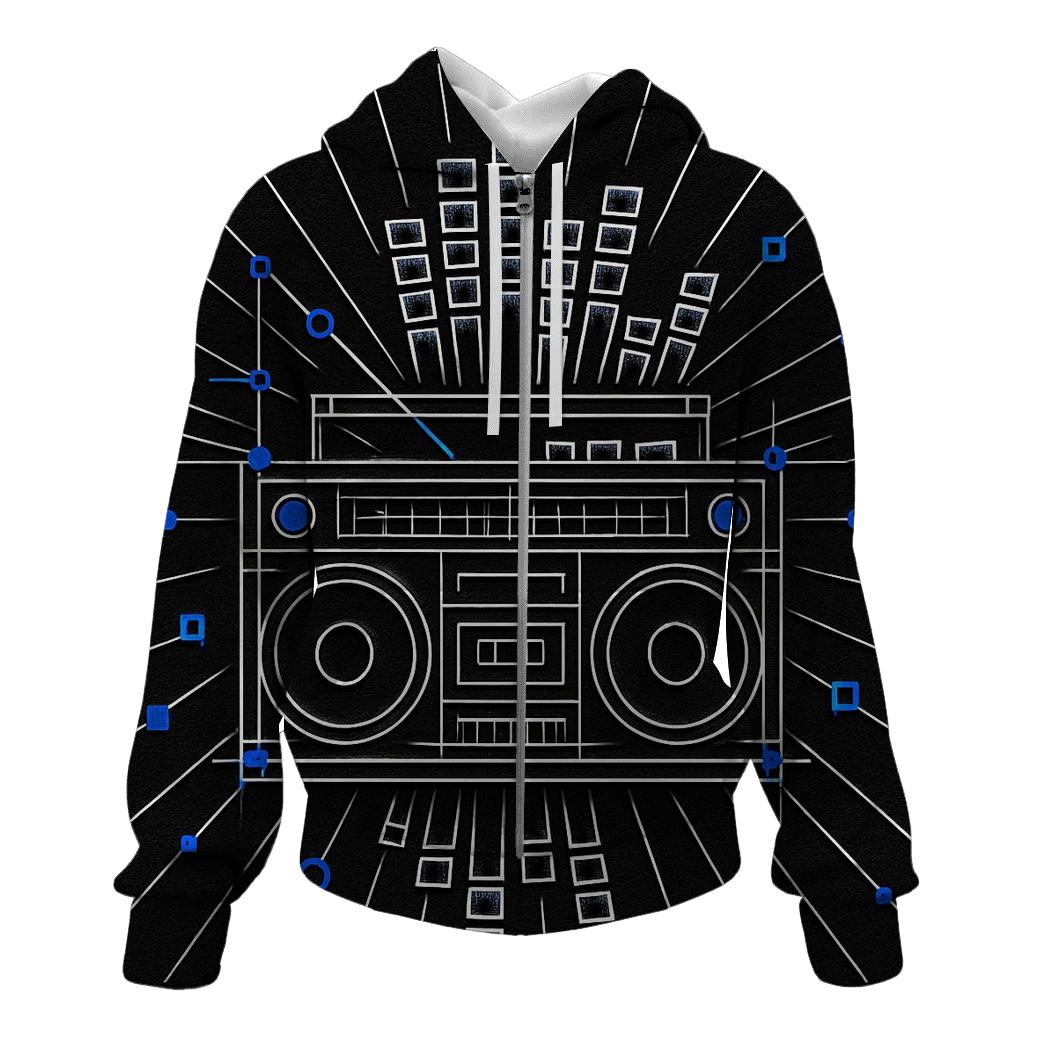 BoomBox Blueprint Burst heavyweight hoodies