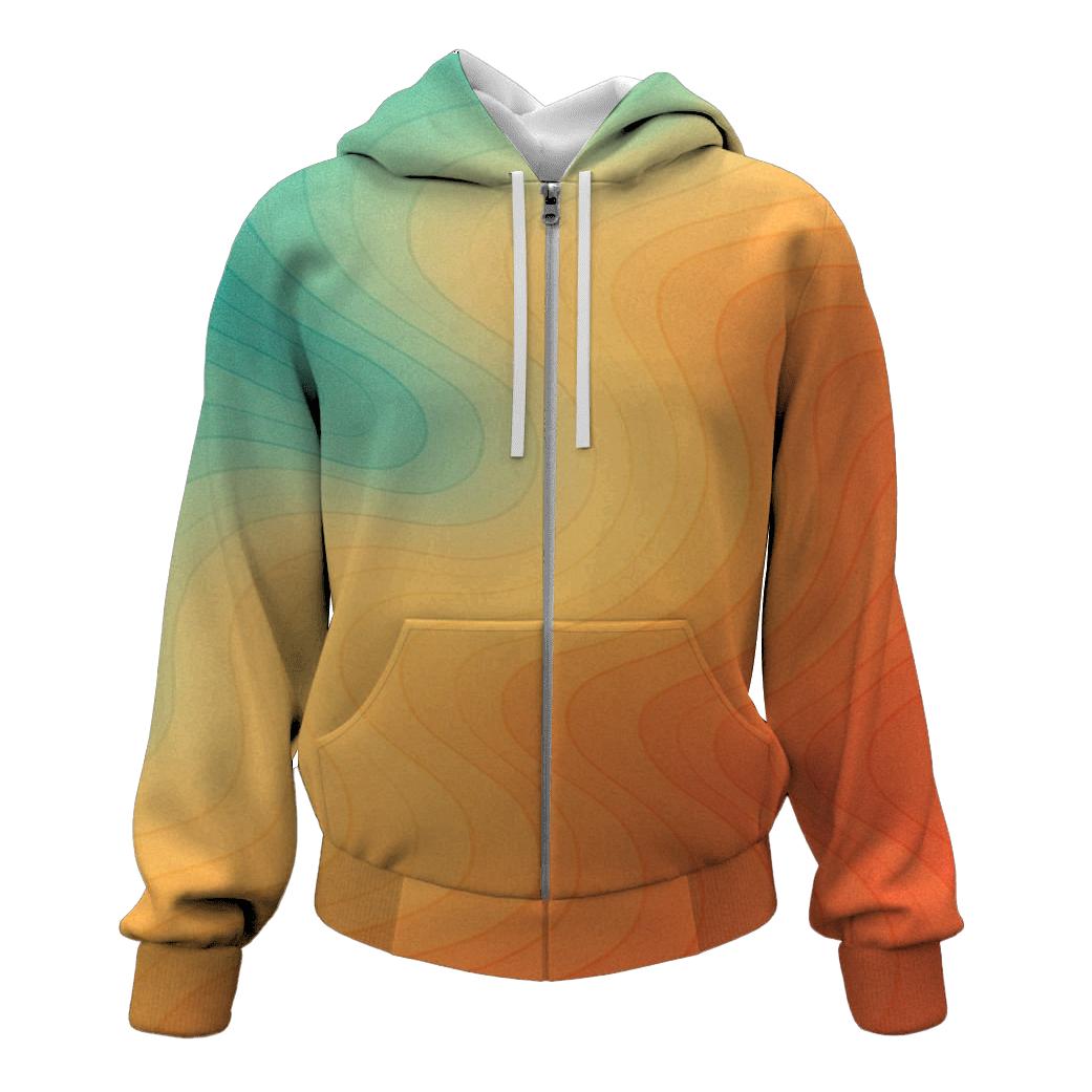 Tropical Thermal Drift heavyweight hoodies