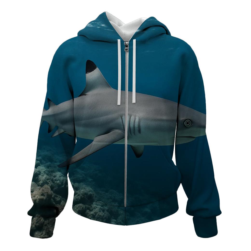 Reef Patrol Blacktip Shark heavyweight hoodies