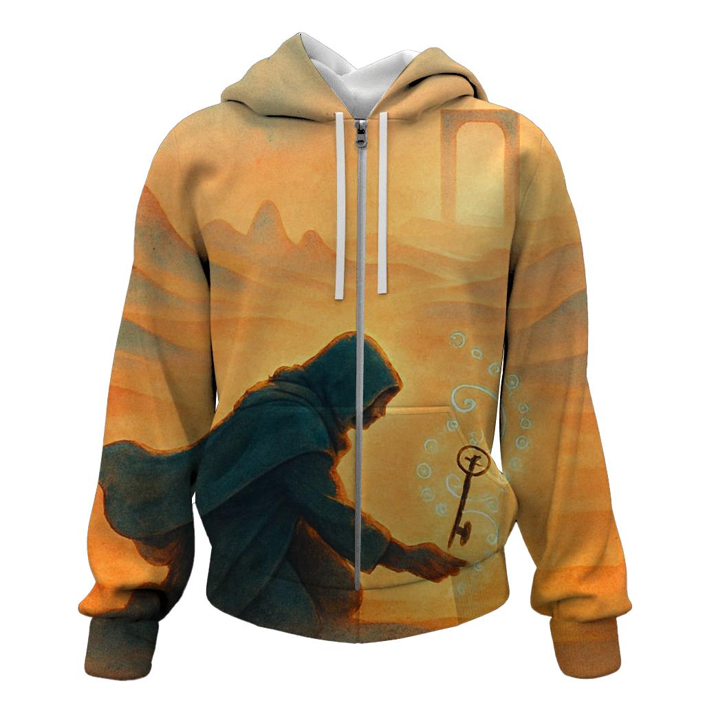 Desert Of Floating Keys lightweight hoodies