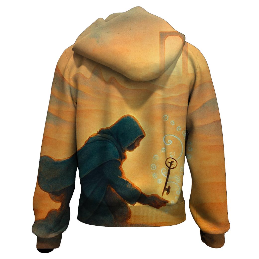 Desert Of Floating Keys lightweight hoodies