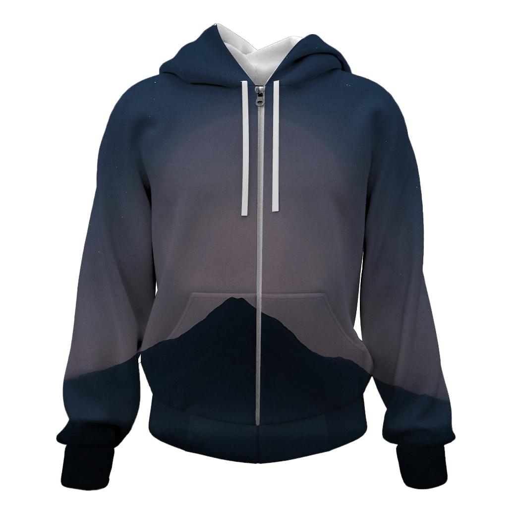 Mountain Silence Halo hoodie designs