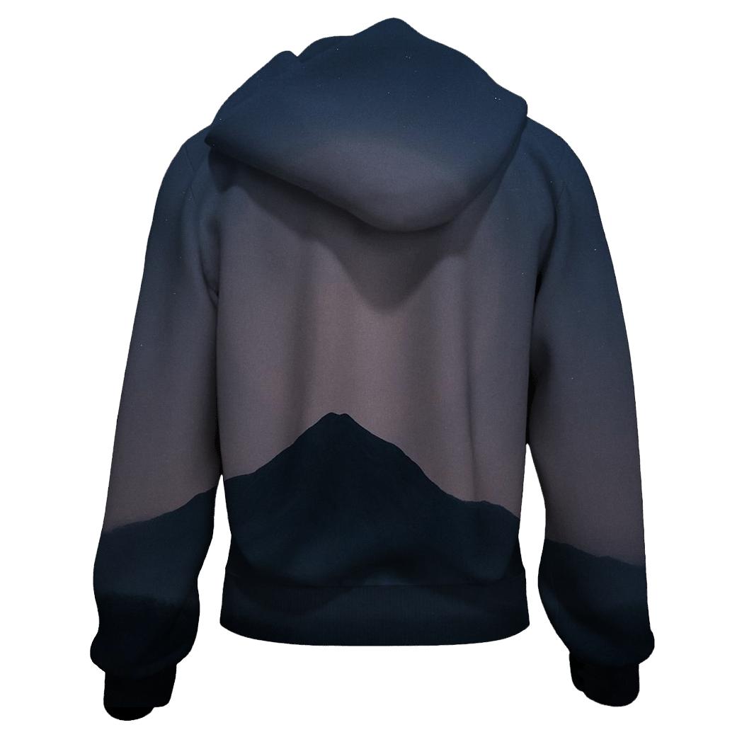 Mountain Silence Halo hoodie designs