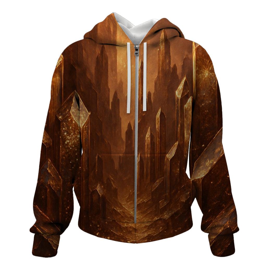 Copper Bronze Crystal Canyon hoodies fashion