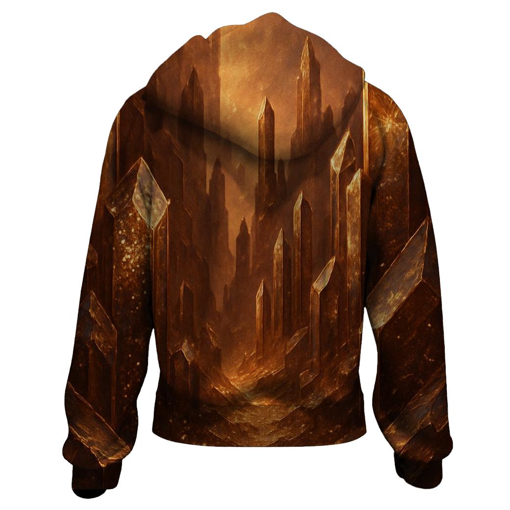 Copper Bronze Crystal Canyon hoodies fashion