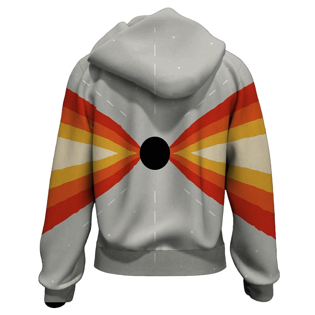 Jet Outflow Chevron heavyweight hoodies