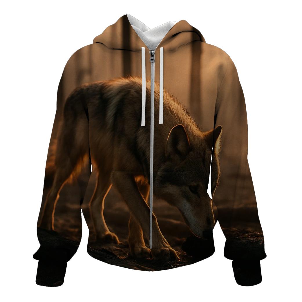 Smoke Line Scavenging After A Wildfire designer hoodies