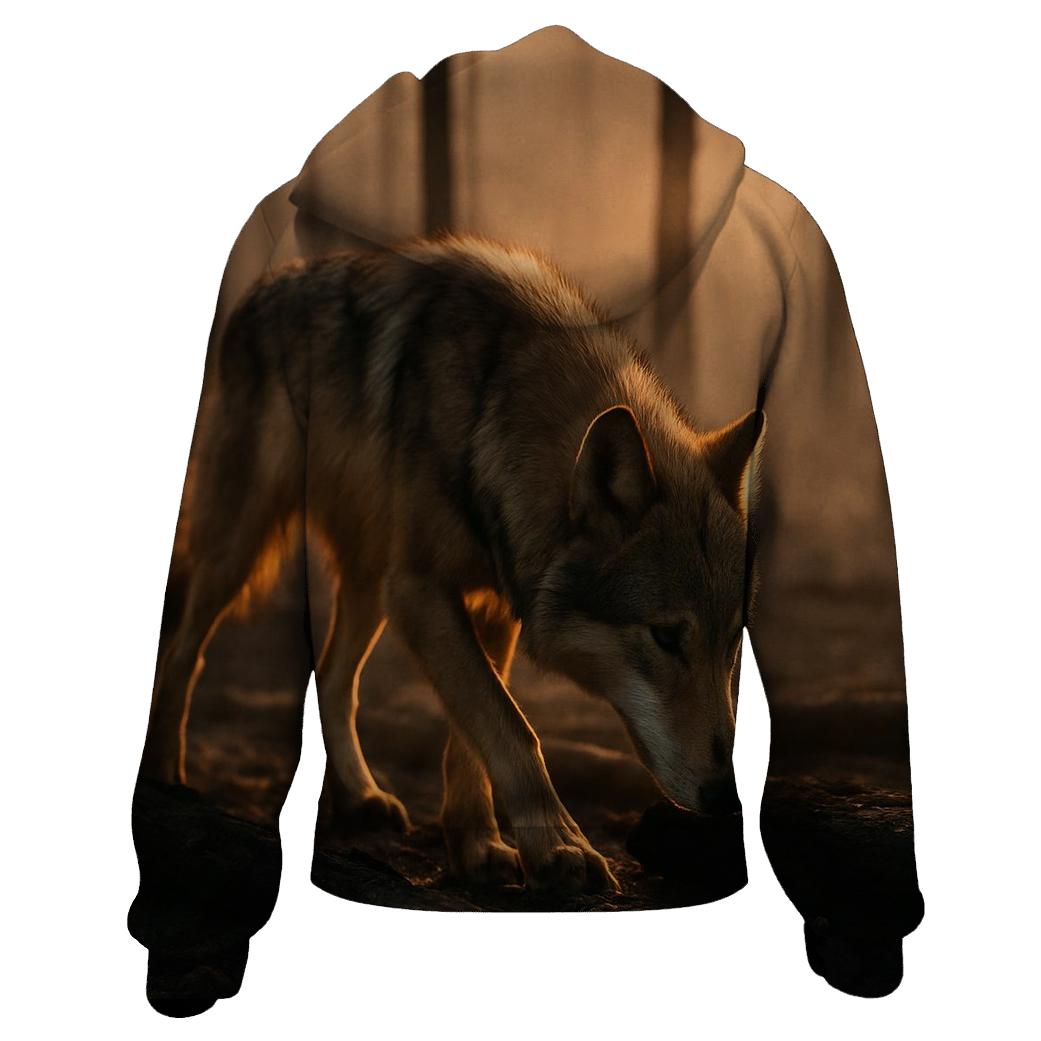 Smoke Line Scavenging After A Wildfire designer hoodies