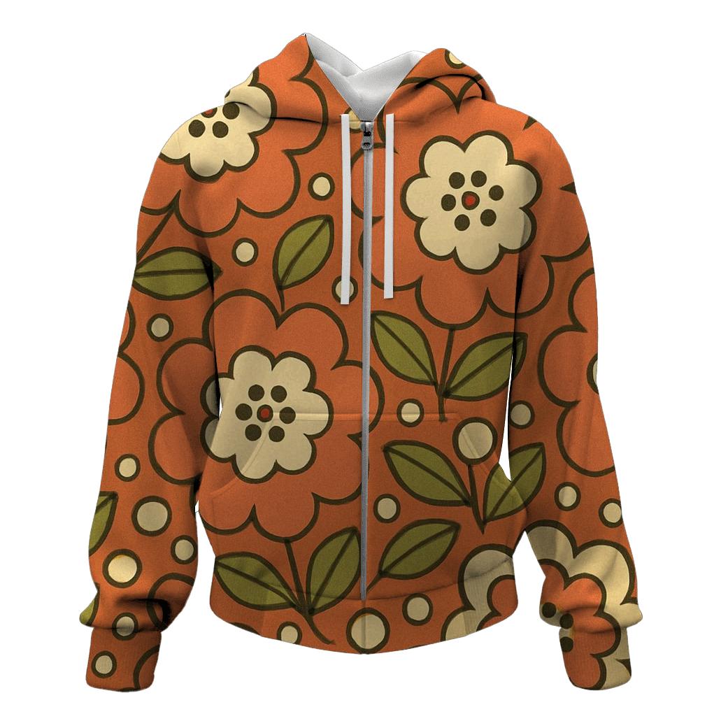 Seventies Garden Bloom Medallions hoodies fashion