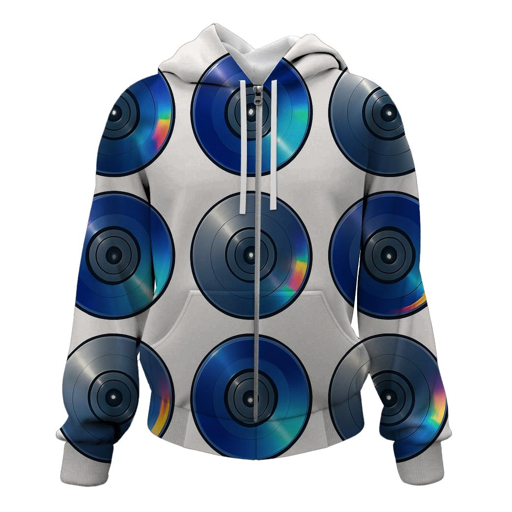 Laser Disc Orbit Medallions hoodies fashion