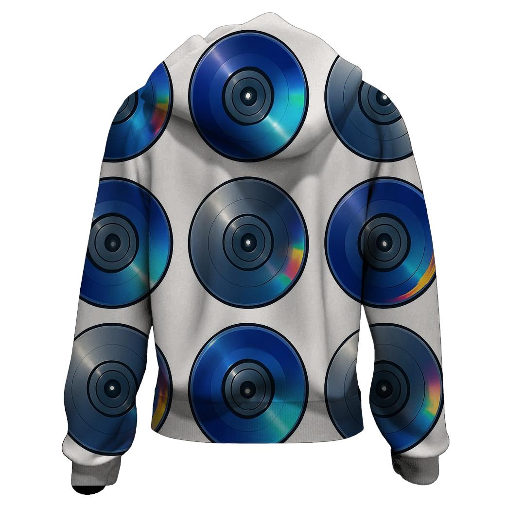 Laser Disc Orbit Medallions hoodies fashion