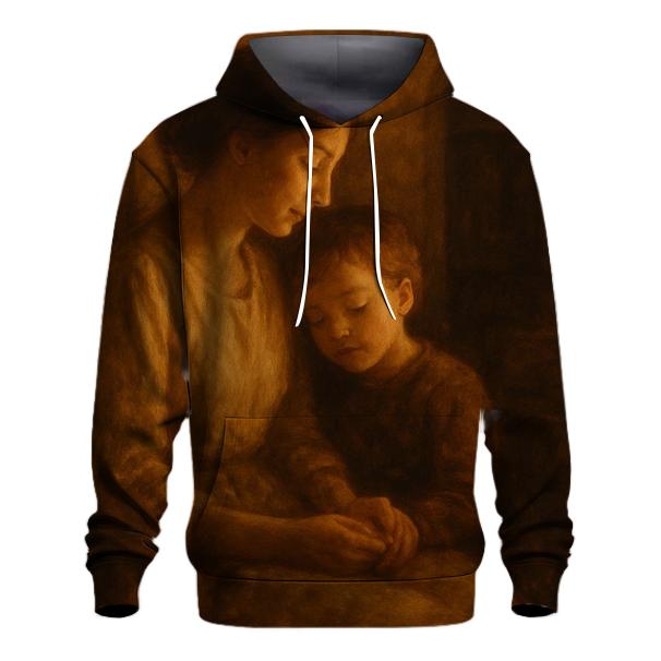 The Hearth Within Her Heart zip-up hoodies