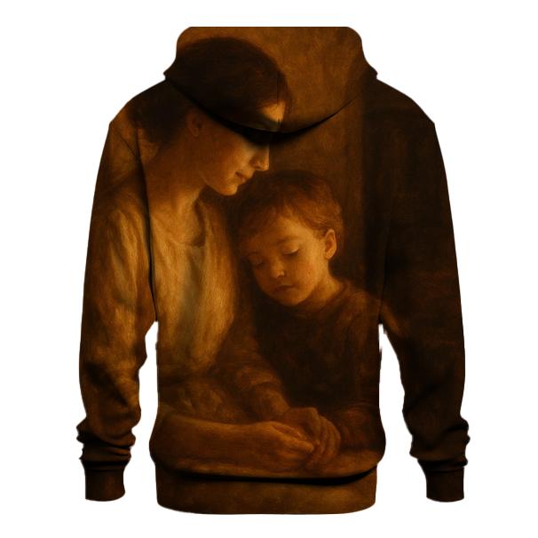 The Hearth Within Her Heart zip-up hoodies