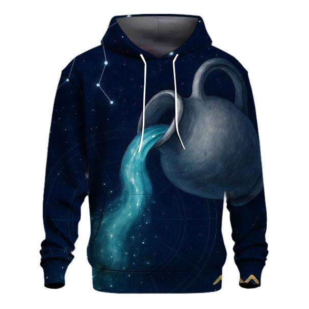Aquarius Vessel Of The Fixed Stars heavyweight hoodies