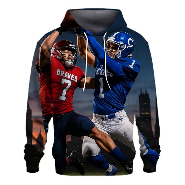 Skyline Scrimmage Braves Versus Cubs zip-up hoodies