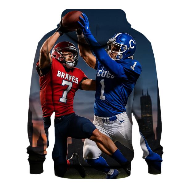 Skyline Scrimmage Braves Versus Cubs zip-up hoodies