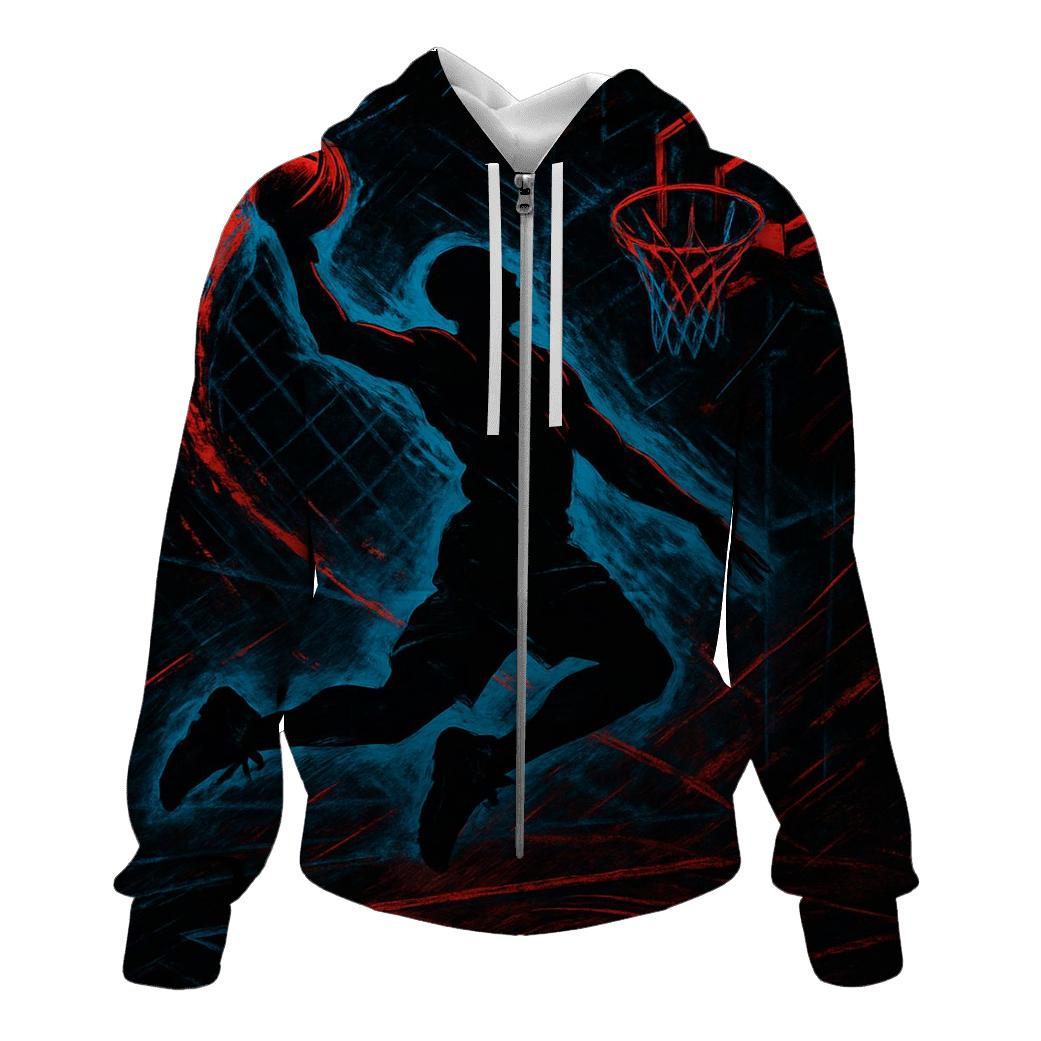 Street Basketball Meteor Dunk heavyweight hoodies