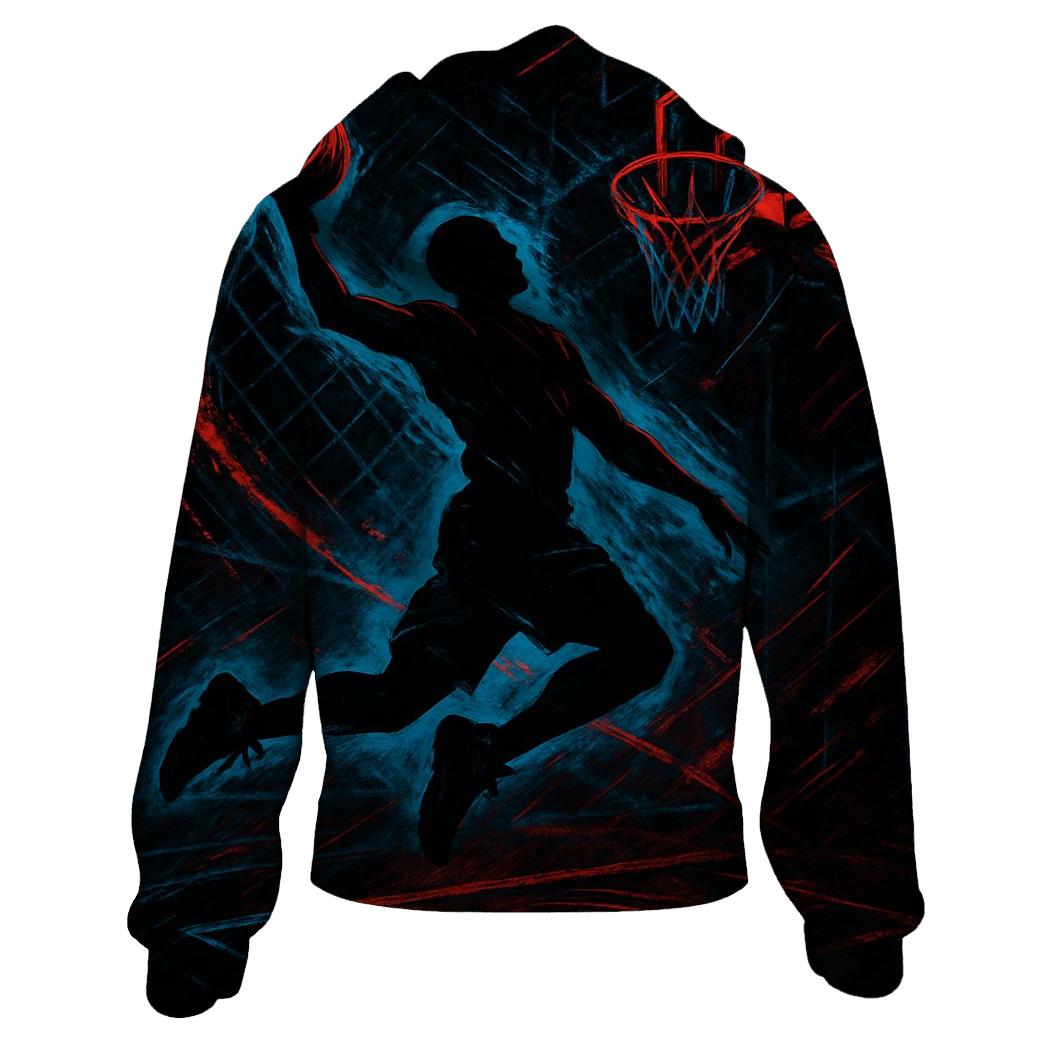 Street Basketball Meteor Dunk heavyweight hoodies