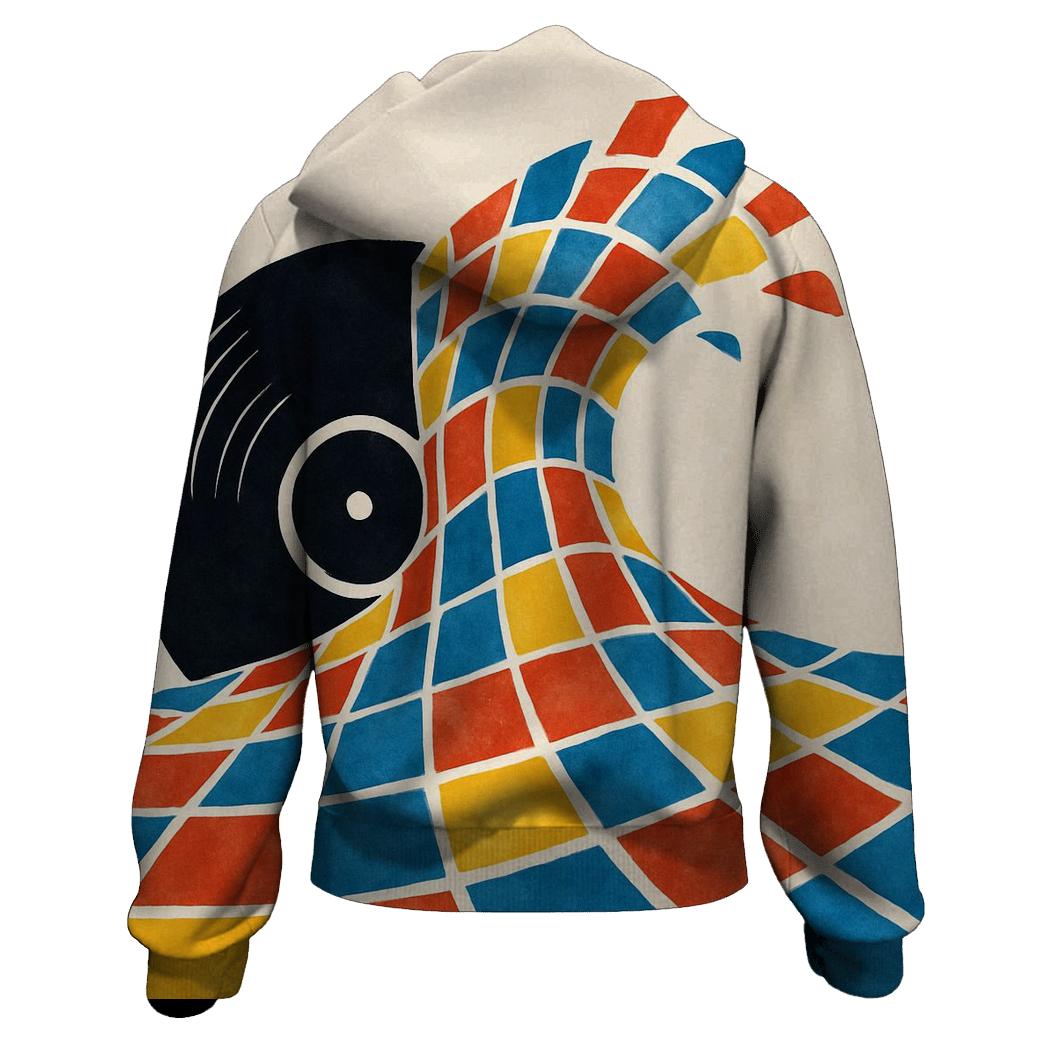Vinyl Splash Mosaic hoodie styles