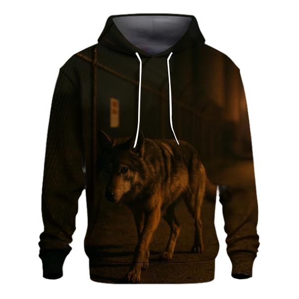 Night Patrol On An Industrial Perimeter custom hoodies