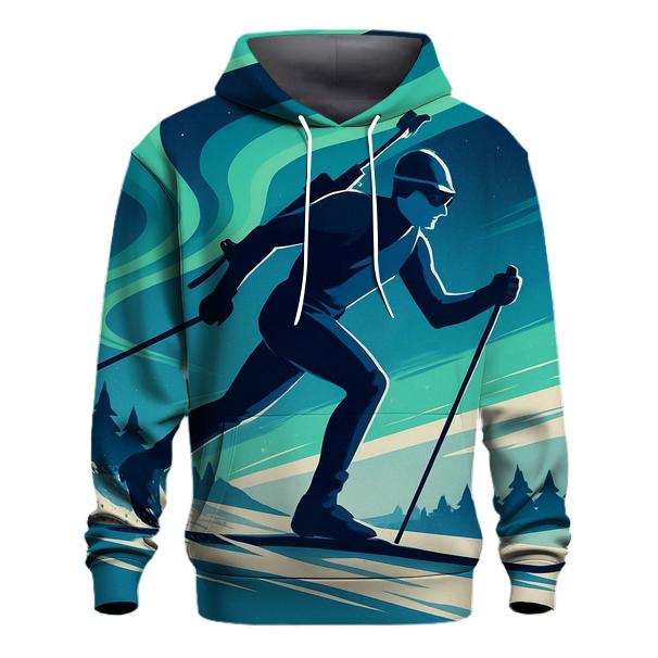 Midnight Biathlon Aurora Chase heavyweight hoodies