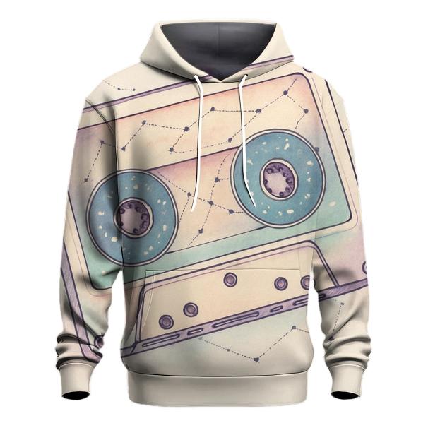 Cassette Constellation Map custom hoodies