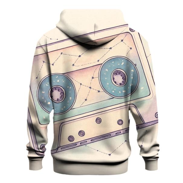 Cassette Constellation Map custom hoodies