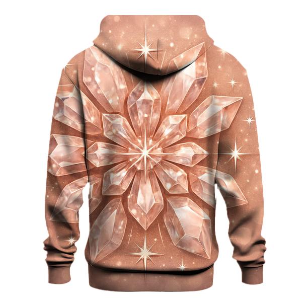 Rose Gold Gem Bouquet Burst designer hoodies