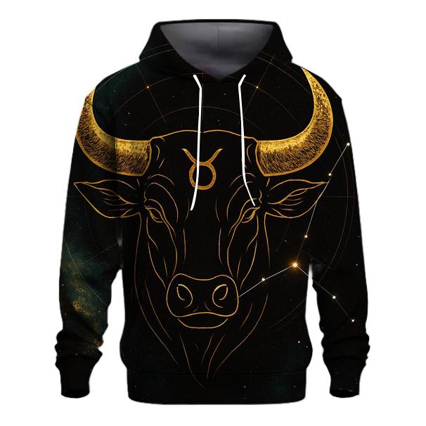 Taurus Horns And Aldebaran Glow premium hoodies