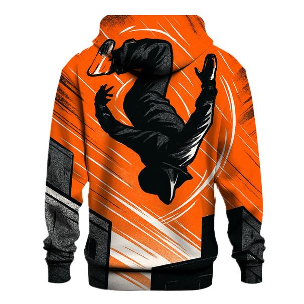 Urban Parkour Gravity Flip designer hoodies