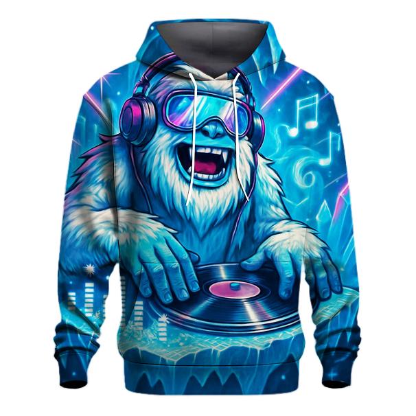Glacier Disco Yeti lightweight hoodies