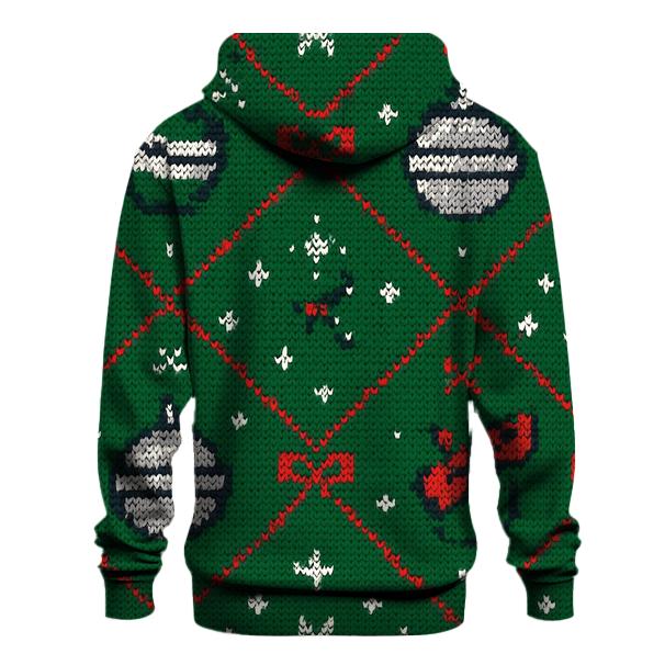Ornament Satellite Lattice Design hoodies fashion