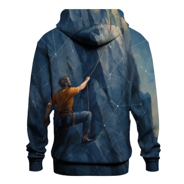 Mountain Climb Summit Constellation premium hoodies