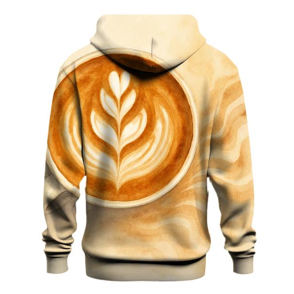 Latte Rosette Drift zip-up hoodies