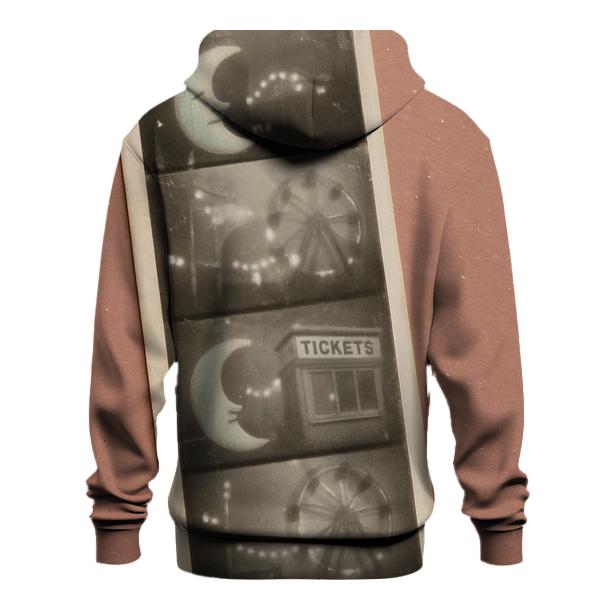 Worn Photo Booth Strip Lunar Carnival heavyweight hoodies