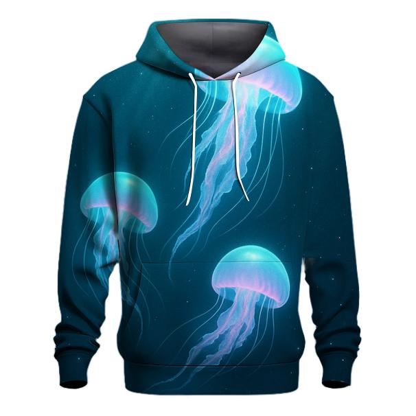 Holographic Jellyfish Ballet premium hoodies