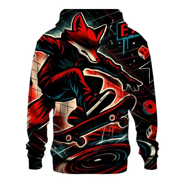 Subway Portal Skate Fox designer hoodies