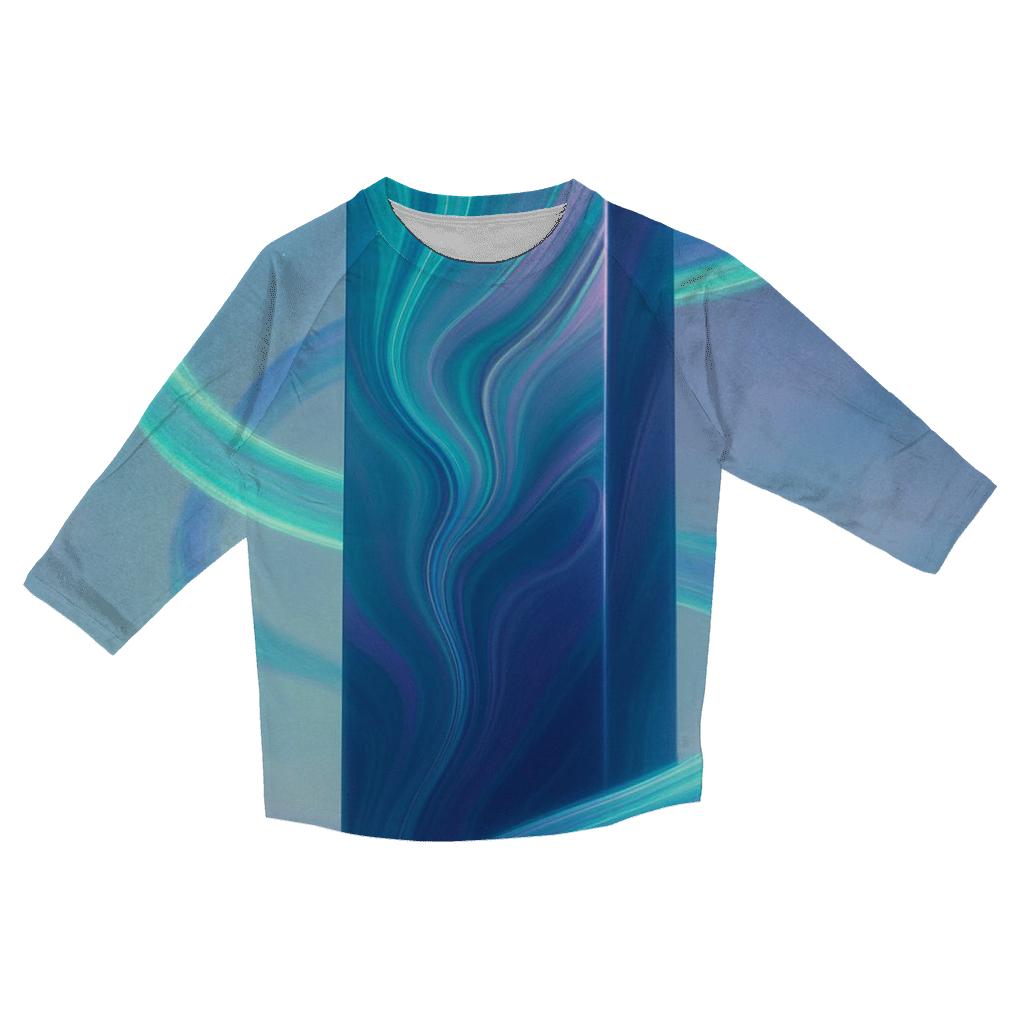 Aurora Marble Sentinel trendy 3/4 sleeve tops