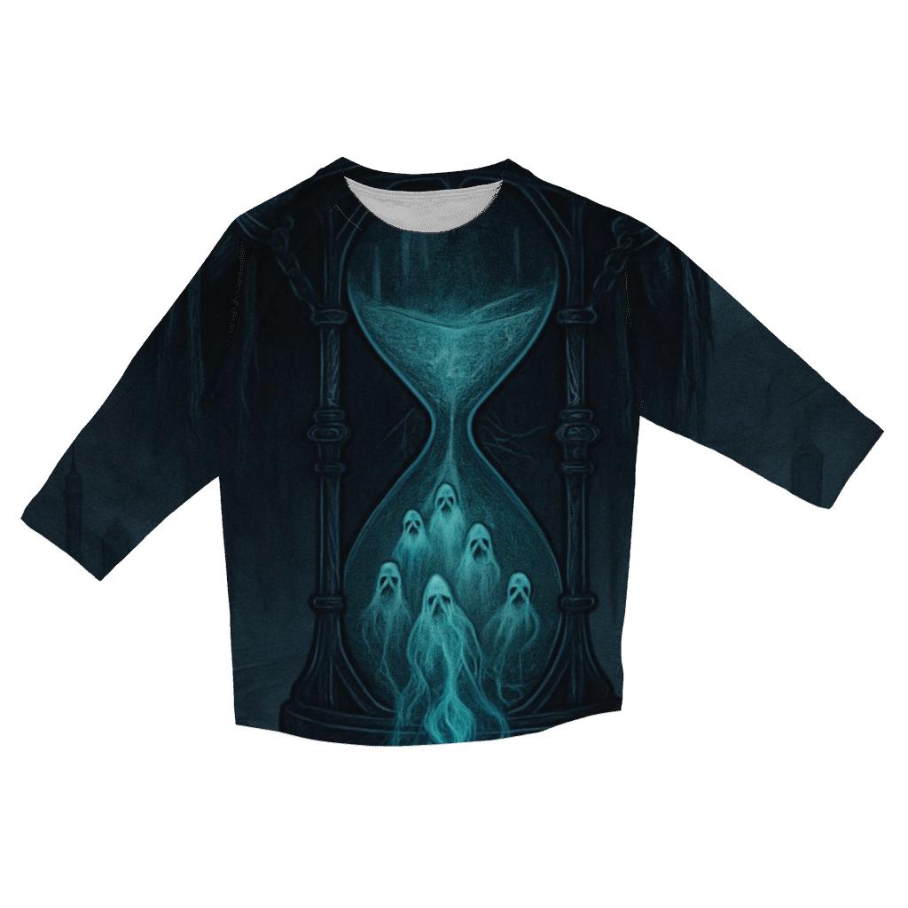 Hourglass Of The Bound Souls personalized 3/4 sleeve tees