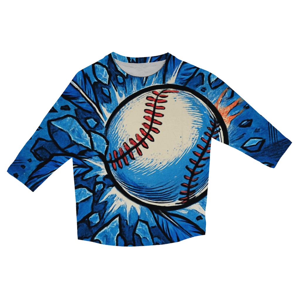 Featherstorm Breakthrough Blue Jays designer 3/4 sleeve blouses