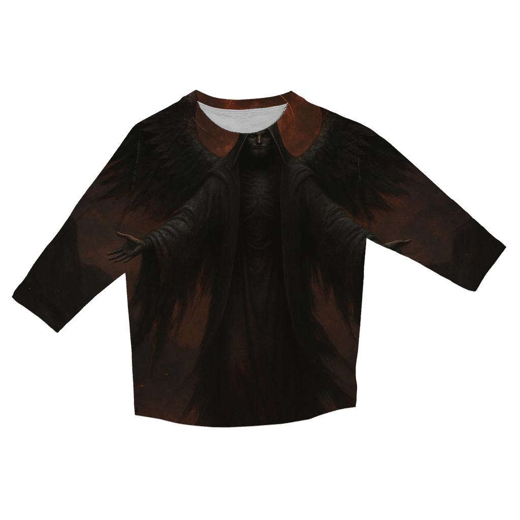 Death Angel Over The Iron Grave Sea cotton quarter sleeve shirts