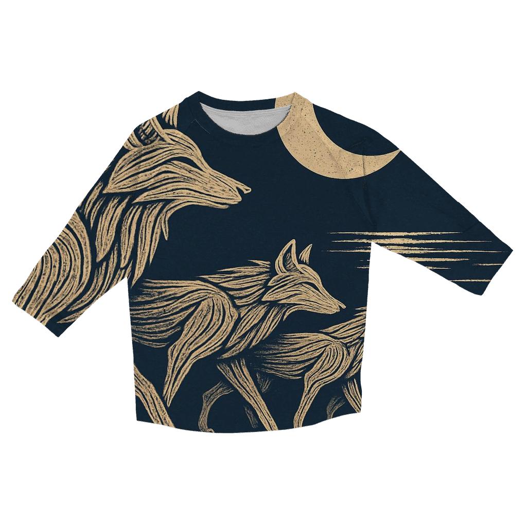 Moonlit Driftwood Pack Trail casual three quarter sleeve shirts