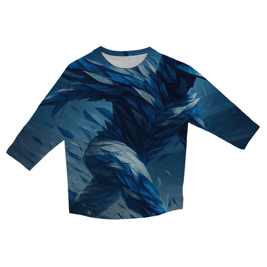 Stadium Comet Slide Blue Jays Finish printed three quarter sleeve shirts