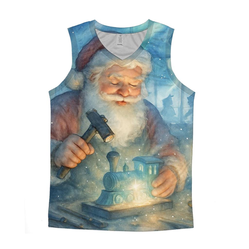 Aurora Workshop Santa stylish racerback tanks